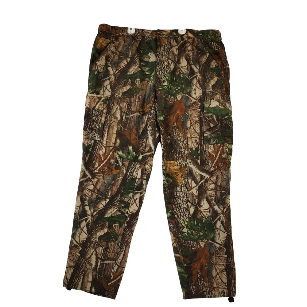 Winchester Rugged Sportsman Realtree‎ Hardwoods Camo Cargo Pants Mens XL 42x31